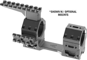 Audere Adversus 34mm High Scope Mount, Black - view 4