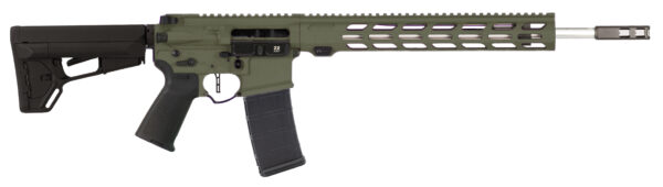 APF DMR 2.0 AR-15 Rifle, 22 ARC, 18-Inch, Muzzle Brake, OD Green