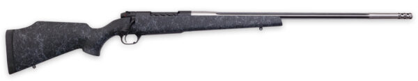 Weatherby Mark V Accumark 340 Weatherby Magnum Bolt-Action Rifle, 26-Inch Barrel, Muzzle Brake, 3-Round