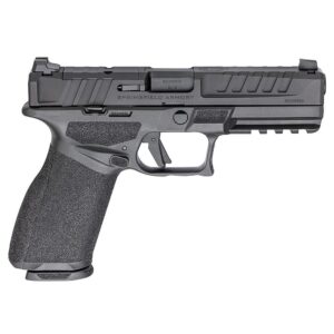 Springfield Echelon 4.0F White-Dot Handgun 9mm Luger 17(1)&20(1) Magazines 4.5" Barrel Black Frame
