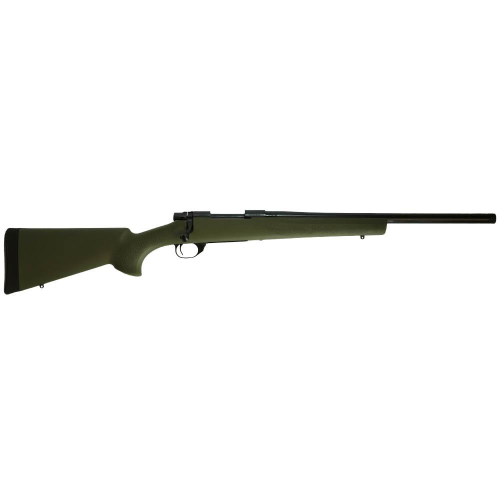 Howa M1500 Hogue .308 Win Bolt-Action Rifle, 20-Inch Threaded Barrel, Green, 4-Round