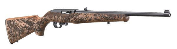 RUGER 10/22 MULE DEER 22LR BL/WD #