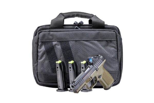 Rost Martin RM1C Bundle, 9mm, 15+1, Black/OD Green, 4-Inch Barrel