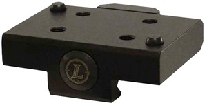 Leupold DeltaPoint Pro cross-slot mount for AR-15 on picatinny rail, matte black