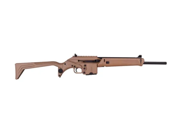 KELTEC SU16C W/FOLD STK RIA 223 16" TAN GRIP 10RD