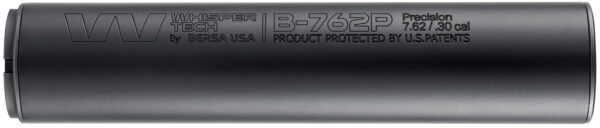 Talon Armament WTB762DTG Whisper Tech 7.62 NATO Black Aluminum/Stainless Steel M18X1.5