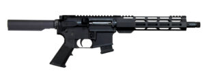 Alexander Arms PHI17NB Highlander 17 HMR 10+1 11" Black Fluted Threaded Barrel, Black Anodized Picatinny Rail Receiver, Black A2 Grip