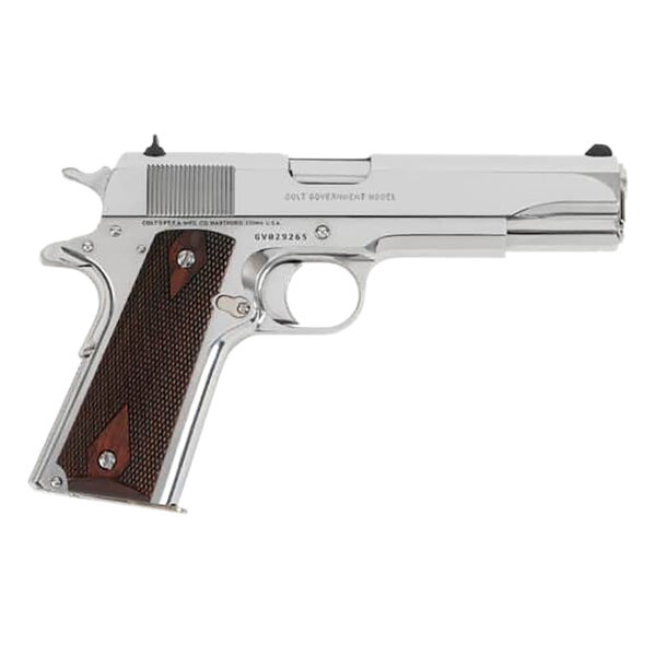 Colt 1911 Government Competition Pistol, .38 Super, Stainless, 9-Round