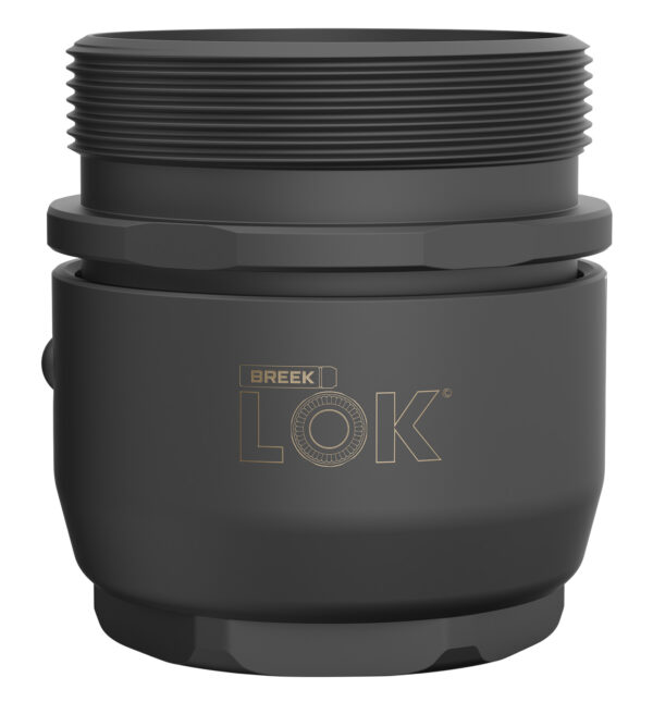 Breek Arms Breek-LOK 3QD Titanium Hub - 1.375x24 TPI, DLC Black