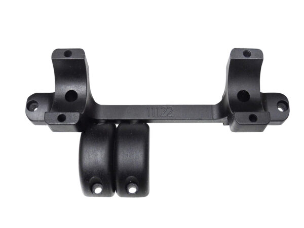 DNZ 11121 Game Reaper Scope Mount/Ring Combo Matte Black 1" Tube Fits TCA Venture/Compass Short Action Rifle, Medium Rings