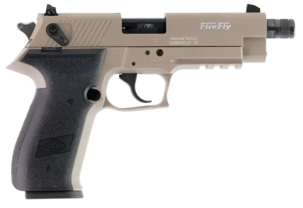 GSG FIREFLY HGA 22LR TAN 4" BBL THREADED 10RD MAGS