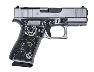 Glock 43X MOS Pistol, 9mm, Day of the Dead Cerakote, 10-Round