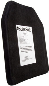 BulletSafe Level IV Ballistic Plate, Shooters Cut, 7.7 lb. - view 3