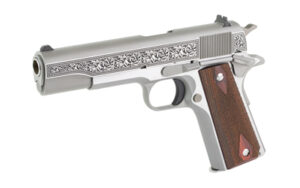 COLT 1911C GOVT 45ACP 5" STS ENGRAVD - additional view