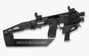 CAA MCKSWMP Smith And Wesson M&P Micro Kit BLK For M&P 9 2.0 / M&P 9 2.0 Compact, M&P 40 2.0 / M&P 40 2.0 Compact