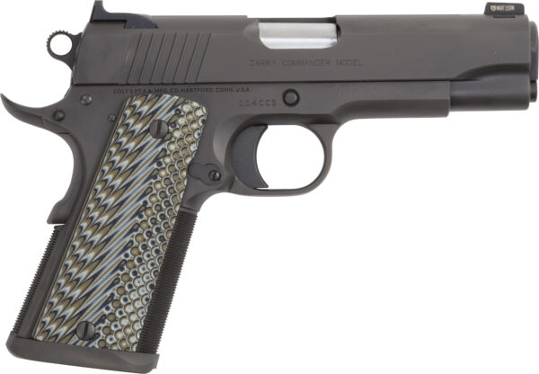 Colt Custom Carry Pistol, .45 ACP, Gray, 4.25-Inch Barrel, 8-Round