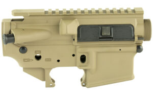 Spike's Tactical Stripped Upper/Lower Receiver Set, FDE - view 2