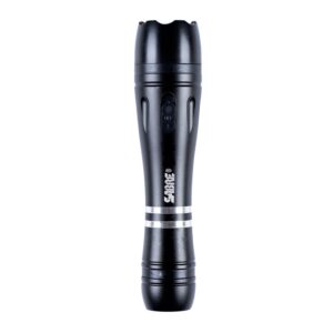 SABRE Maximum Strength Tactical Stun Gun with LED Flashlight (Industry's Highest Pain-Inducing Model) 2.517uC