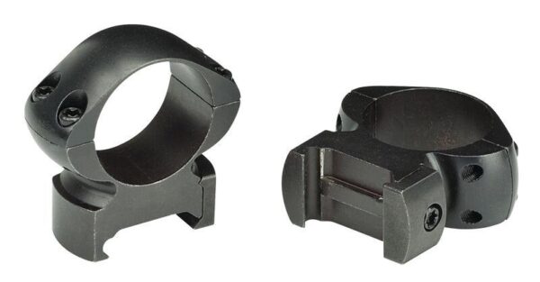 Weaver Grand Slam Steel Top Mount Scope Rings 1" Medium Black