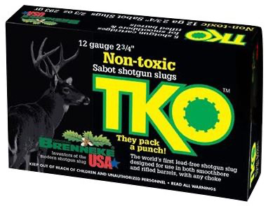 BRENNEKE TKO LEAD FREE TIN SABOT AMO 12GA 70MM 18.9 GRAMS/292 GR 5RD