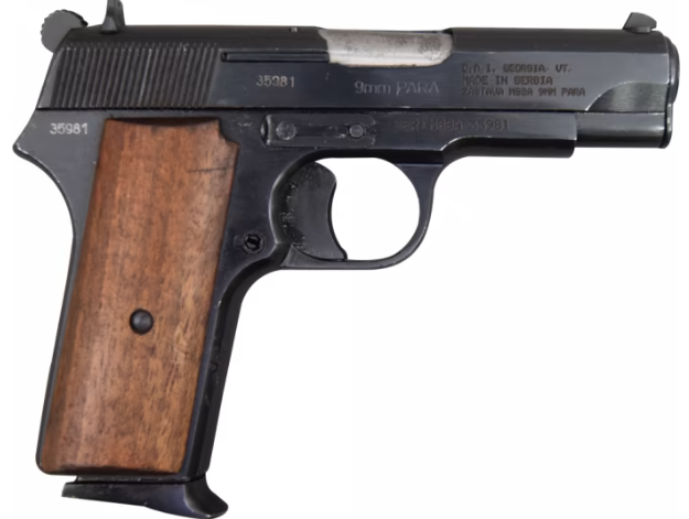 Zastava M88A Pistol, 9mm, No External Safety, 8+1 - Zastava Arms