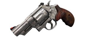 Smith & Wesson 629 Deluxe Revolver, .44 Magnum, 3-Inch Barrel, Alaskan Grizzly Engraved, 6-Shot