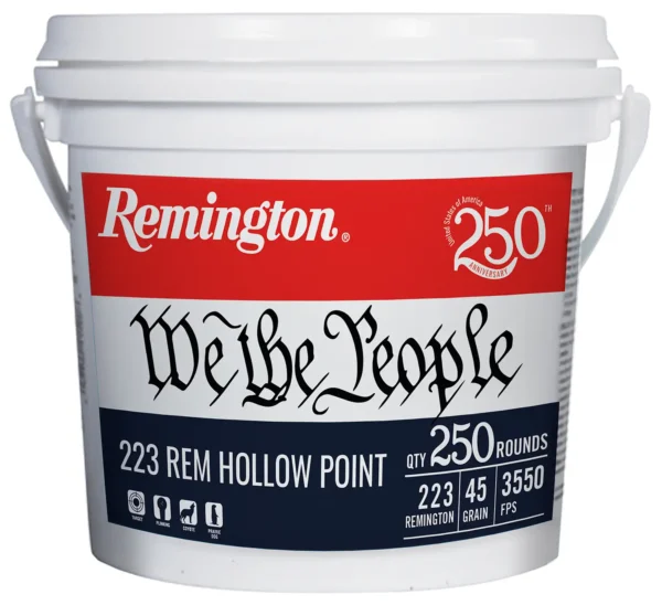 Remington UMC We The People 250th Anniversary .223 Remington 55gr FMJ, 250-Round Bucket