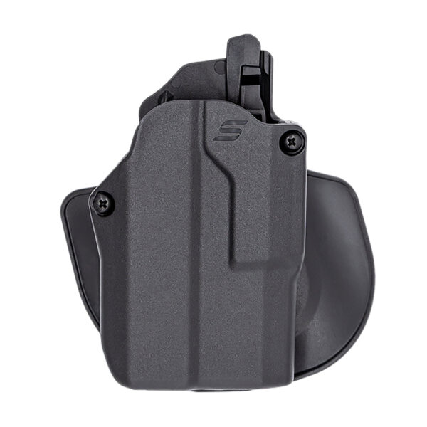 Safariland SOLIS1565A0C3412 Solis ALS OWB Black Belt Slide/Paddle Mount Left Hand