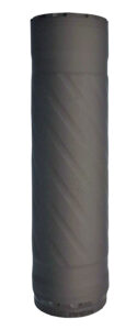 LWRC U07-0435C01 9mm Black Stainless Steel/Inconel 1/2"x28