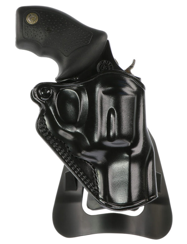 Galco Speed Master 2.0 Paddle/Belt OWB Holster, Black Steerhide, Fits Springfield Hellcat Pro, Right-Hand