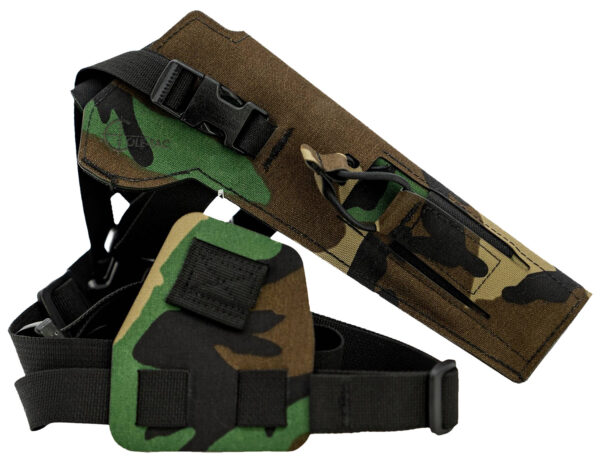 Cole-tac VW106 Varmint Wrangler Pistol Holder M81 Woodland Right Hand