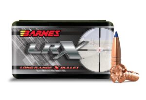 Barnes Bullets 32472 25Cal 117gr LRX Boat Tail 50 Per Box/10 Case