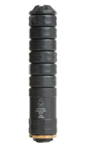 Jk Armament JK155RPX9K RPX 155 9mm 1.55" Black Aluminum/Titanium 1/2"x28