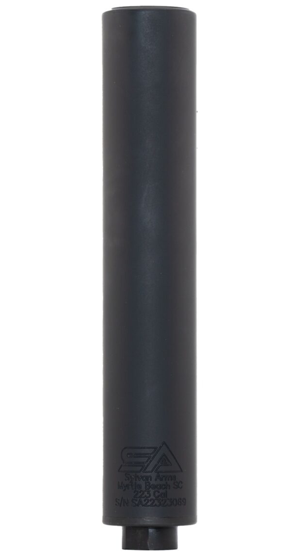 Sylvan Arms Short K Suppressor, .223 Rem, Matte Black Titanium