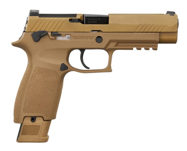 Sig Sauer M17 Pistol, 9mm, Coyote, MA Compliant, 4.7-Inch, 10-Round