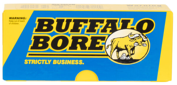 Buffalo Bore Hunting & Sniping .458 SOCOM 400gr SJFP Ammo, 20-Round Box