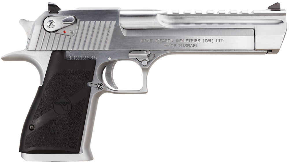 Magnum Research Desert Eagle Mark XIX, .44 Rem Mag, Brushed Chrome