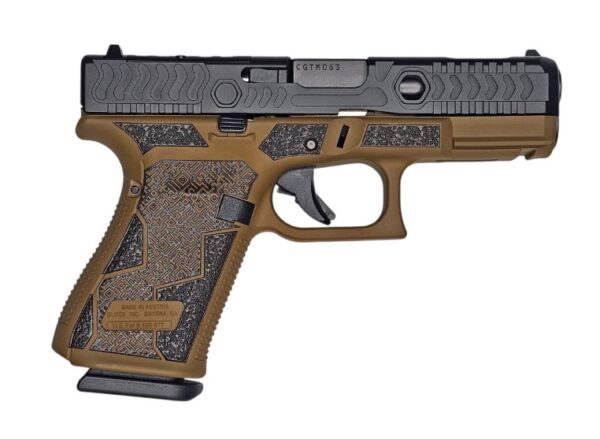 GLOCK 19V COMP 9MM 4.02IN BARREL KAVORKA FDE RMR CUT 15RD PV1959203KFDE-C