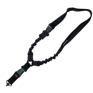 GrovTec US Inc GTSL52 Single Point Black Elastic Bungee Rifle/Shotgun