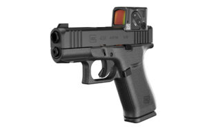 Glock 43X MOS Pistol with Aimpoint COA, 9mm, Black, 10-Round - view 3