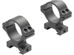 Leupold Rifleman Gen2 30mm High matte scope rings, profile view