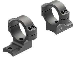 Leupold BackCountry 30mm medium two-piece ring mount in black matte for Savage 10/110
