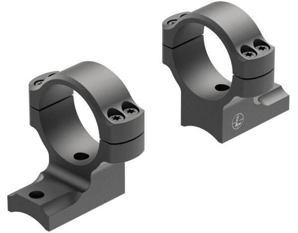 Leupold BackCountry 30mm high two-piece ring mount for Savage 10/110 in black matte