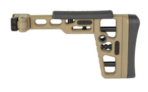 Samson SAS K Folding Stock - 9in Picatinny Adapter, FDE