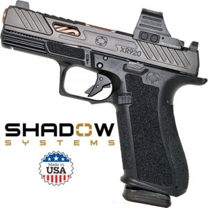 XR920 Elite Slide 9MM 4 inch barrel 17 Round Black Night Sights with Bronze Barr