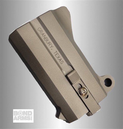 Bond Arms 9mm Accessory Barrel for Hand Cannon Derringers, 2.5-Inch, Bead-Blasted Matte