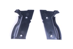 0007437 arex black polymer pistol grip set for rex alpha