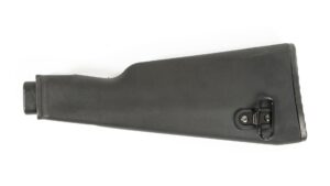 0012513 arsenal ak47 black polymer buttstock with cleaning kit compartment for milled receivers
