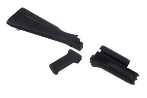 0013659 arsenal 4 piece nato length black polymer stock set