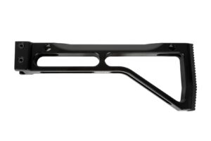 0014348 arsenal cnc machined aluminum tactical buttstock assembly 1913 picatinny attachment black